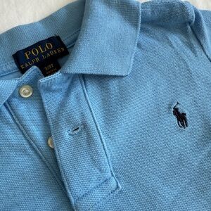 Ralph Lauren Kids Blue Polo Shirt